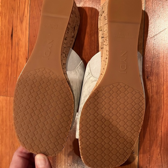 NWT NYDJ Claudine Metallic Suede - Picture 12 of 14